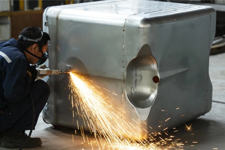 不锈钢吨桶一体化成型