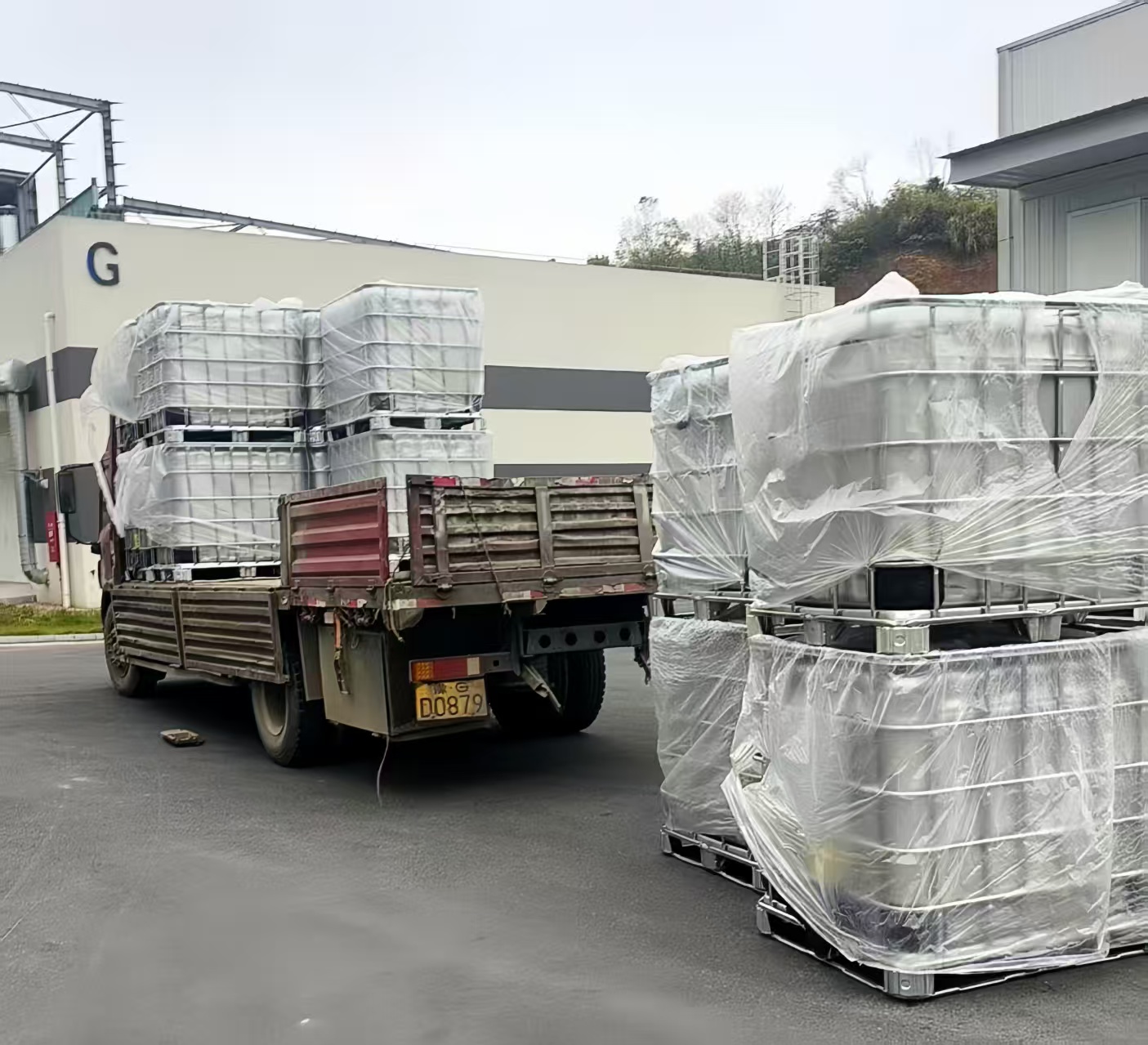 不锈钢吨桶用于化工甲苯溶液